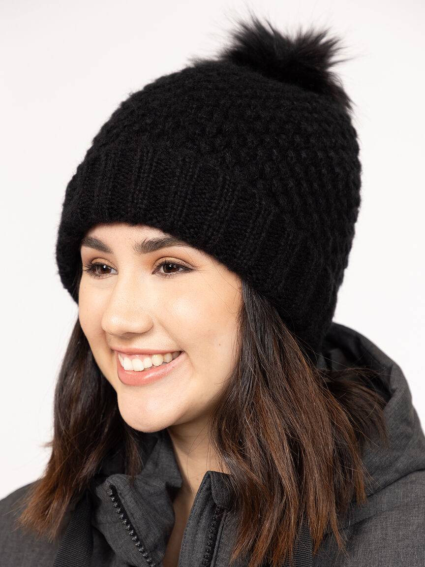 Women's Toque with Pom