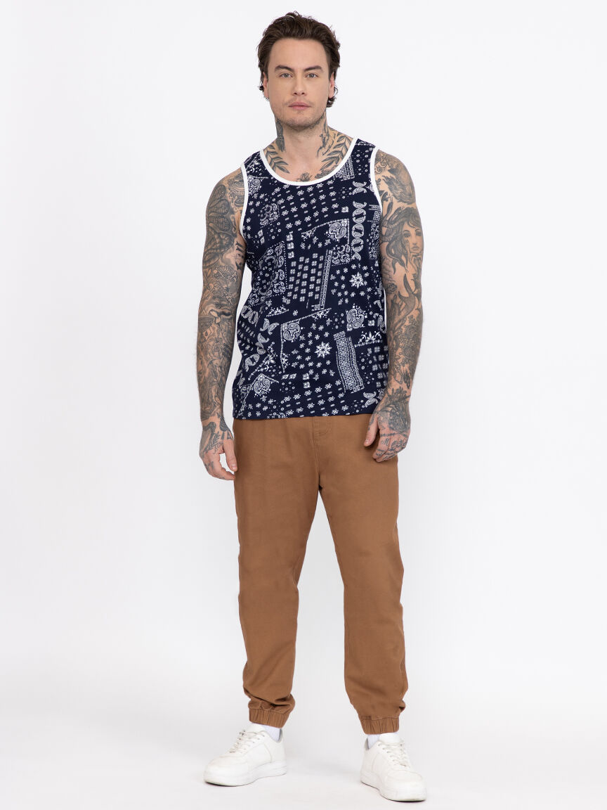 Men's Bandana Tank