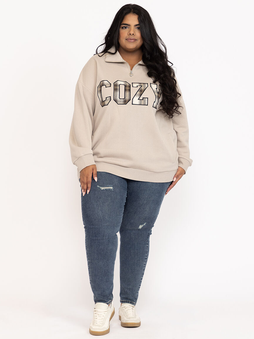 Women's Cozy Quarter Zip Fleece