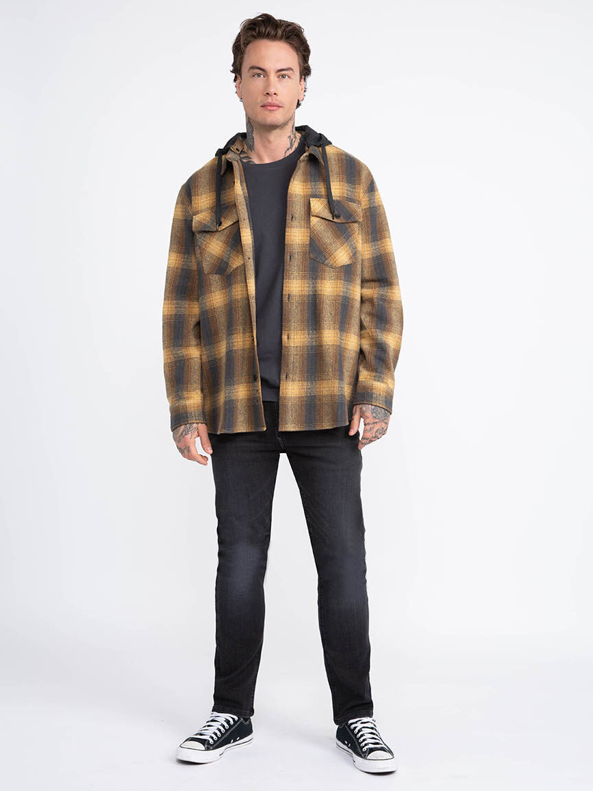 Amazon.com: Down Long Sleeve Lightweight Shirt Mens Flannel