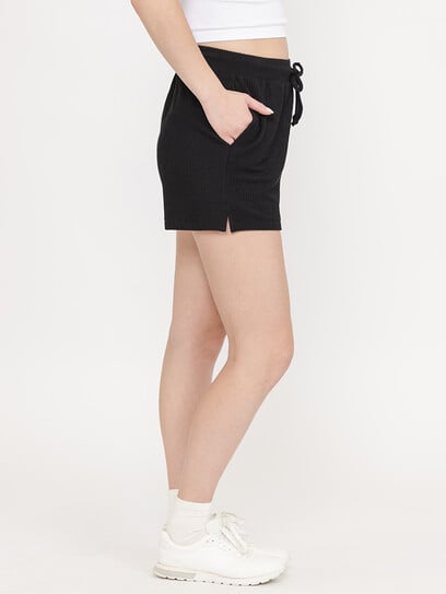 Women's Wavy Rib Pull On Short Women's Wavy Rib Pull On Short