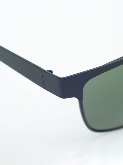 Men's Black Sport Sunglasses Image 6