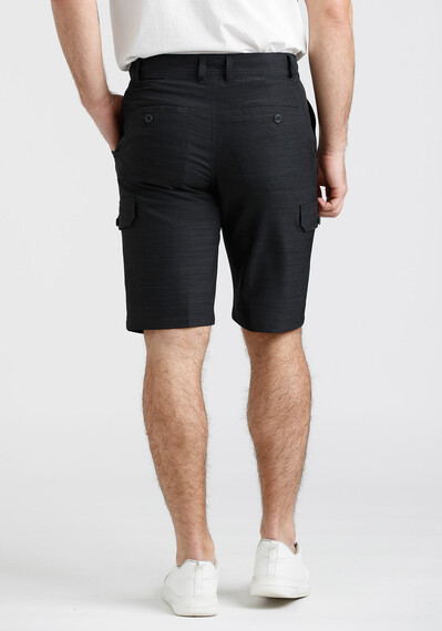 Men's Textured Cargo Hybrid Shorts Image 2