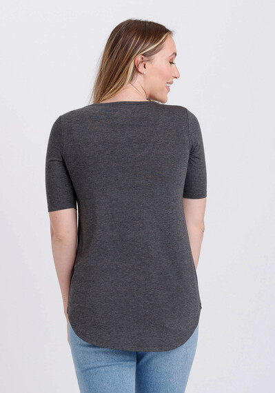 Women's Scoop Neck Legging Tunic Tee Women's Scoop Neck Legging Tunic Tee Image 2