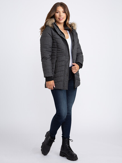 Women's Quilted Parka Image 2