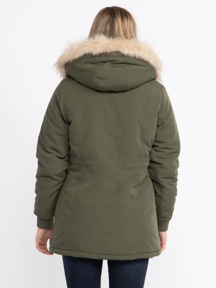 Women's Anorak with Sherpa Lining