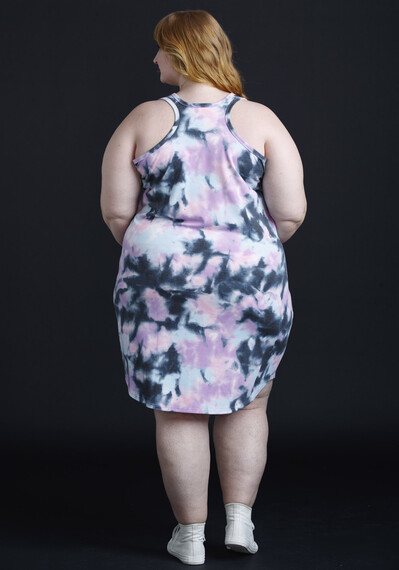 Women's Tie Dye Tank Dress Image 2