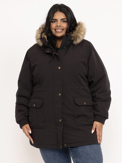 Women's Anorak with Sherpa Lining Women's Anorak with Sherpa Lining