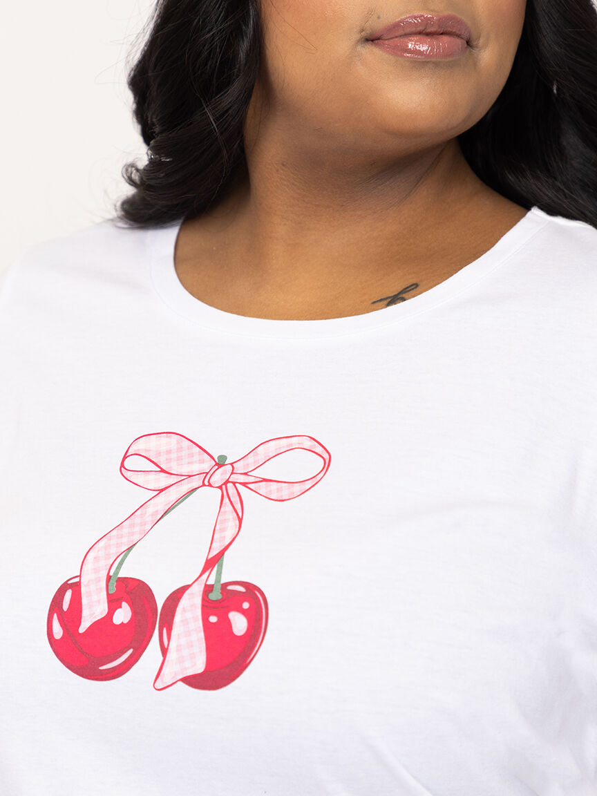 Women's Cherry Sleep Tee