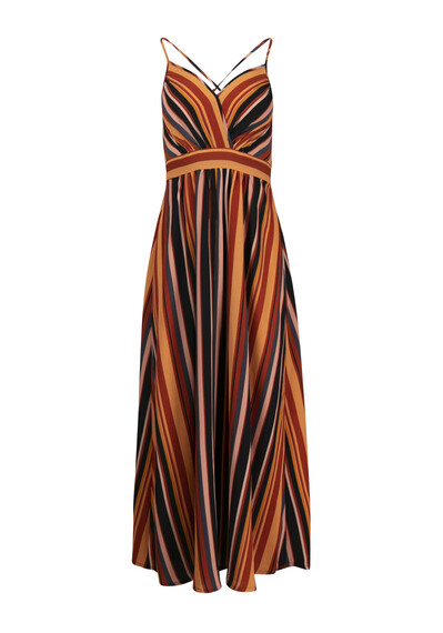 Women's Stripe Maxi Dress Image 1