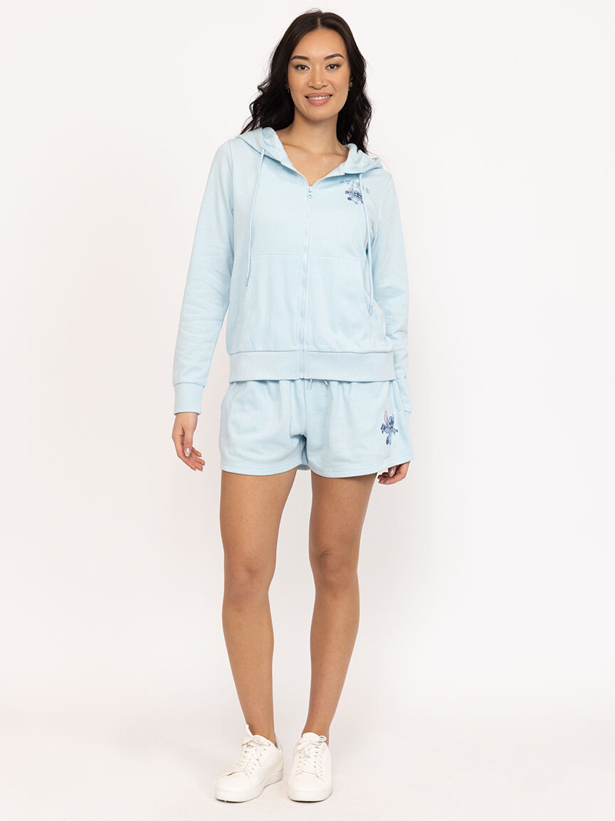 Women's Stitch Zip Up Hoodie