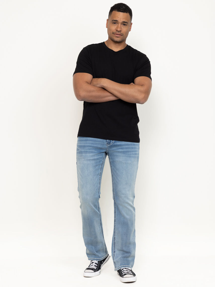 Mens Heritage Alden Bootcut Jeans