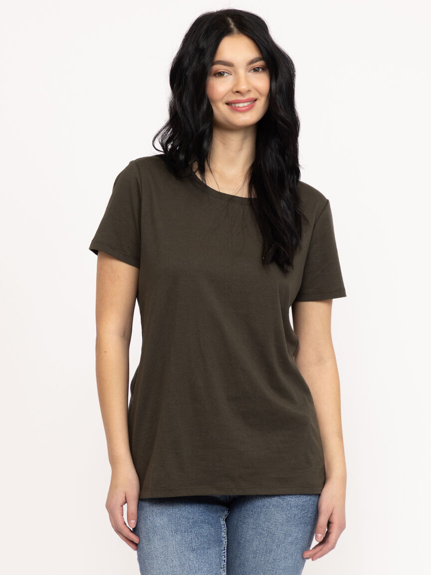 Women's Relaxed Crew Neck Tee