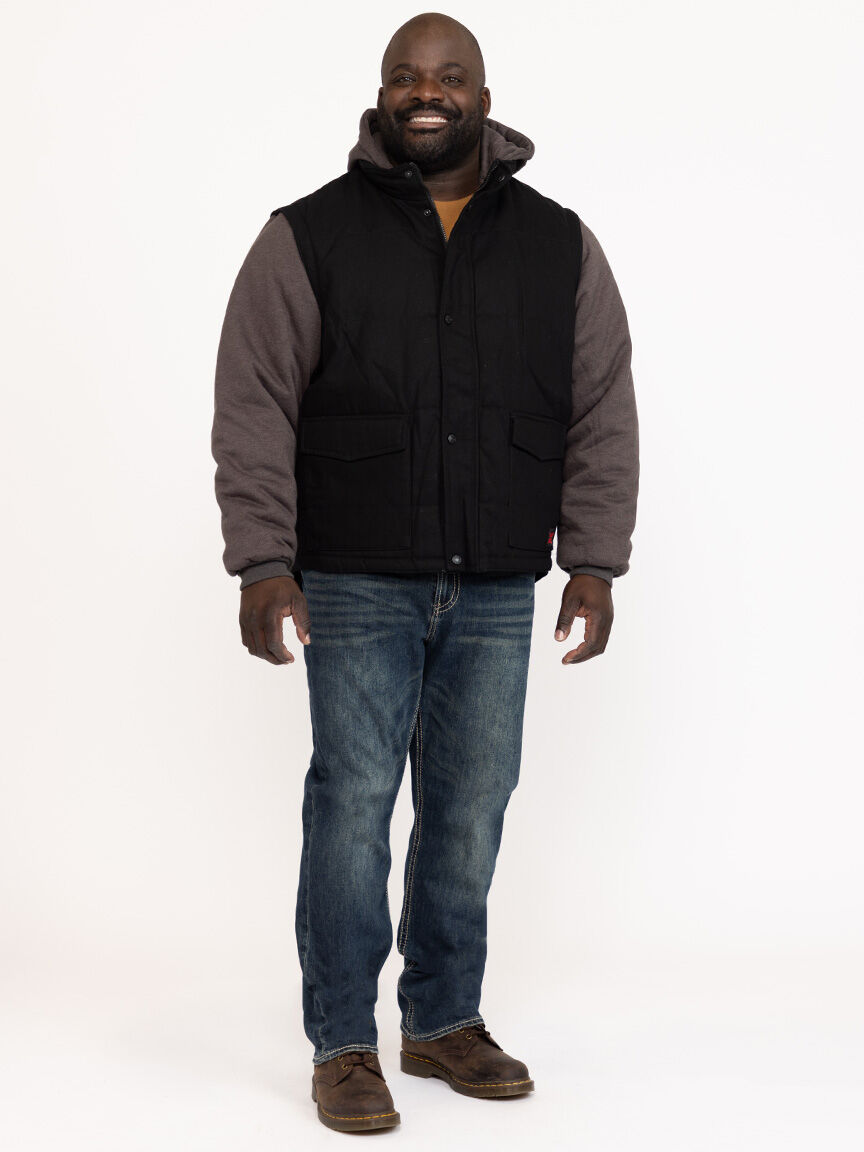 Men's Canvas Zip Off Sleeves