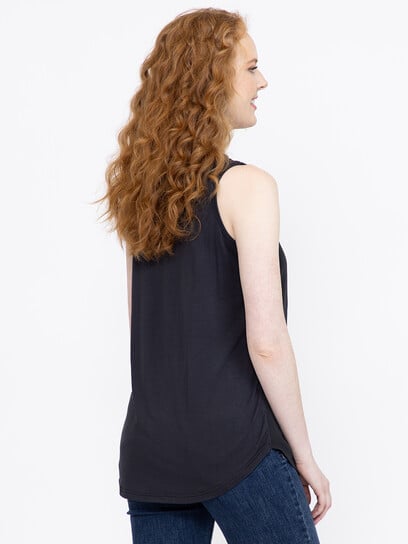 Women's Studded Keyhole Tank Women's Studded Keyhole Tank