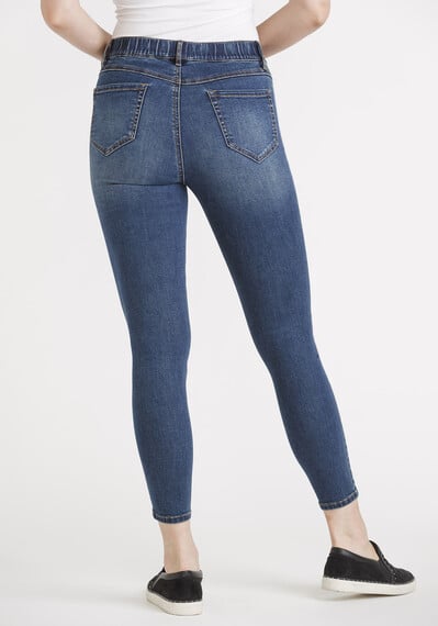 Women's Pull-on Ankle Skinny Jeans Image 2