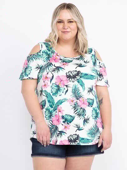 Women's Cold Shoulder Top Women's Cold Shoulder Top