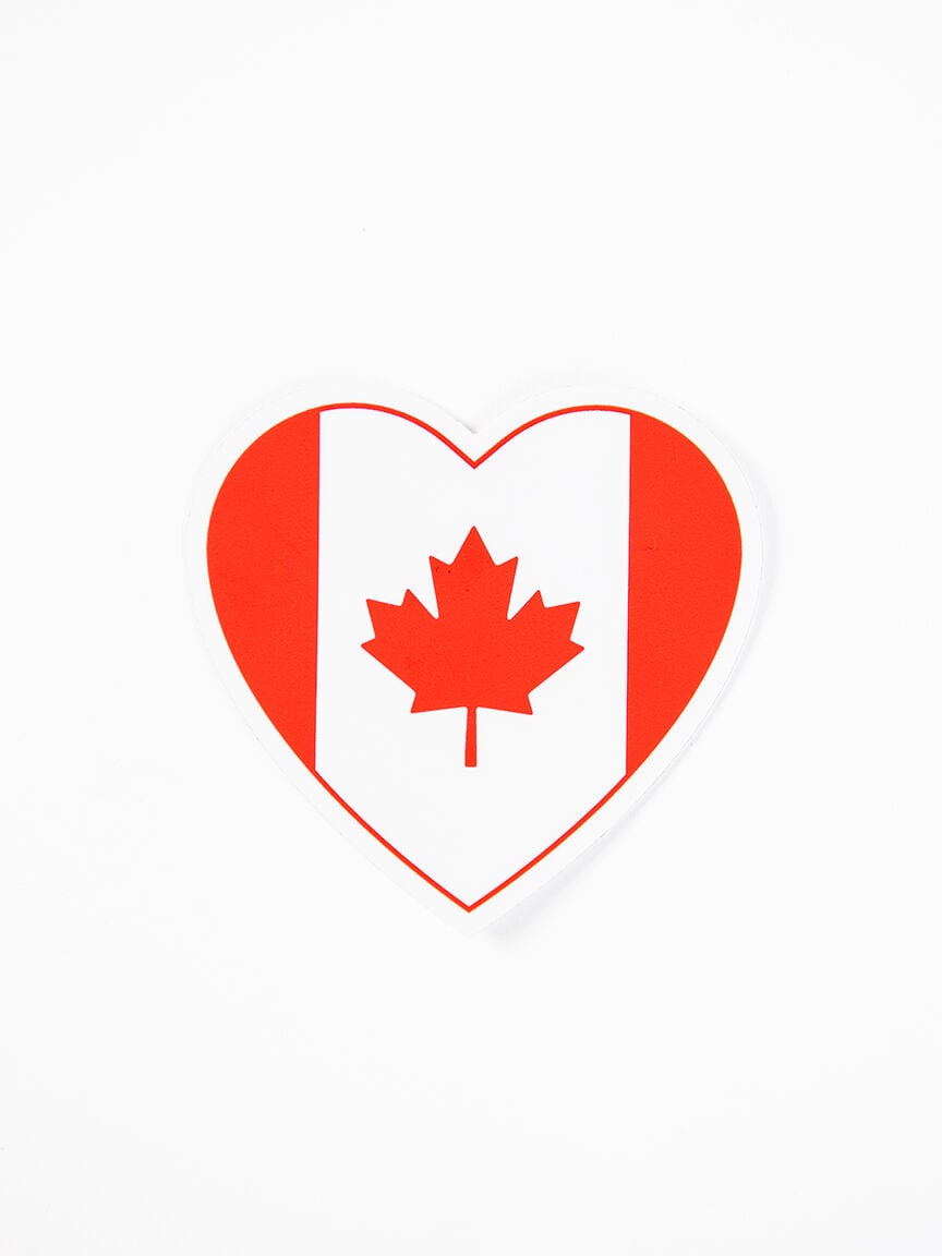 Canada Heart Sticker