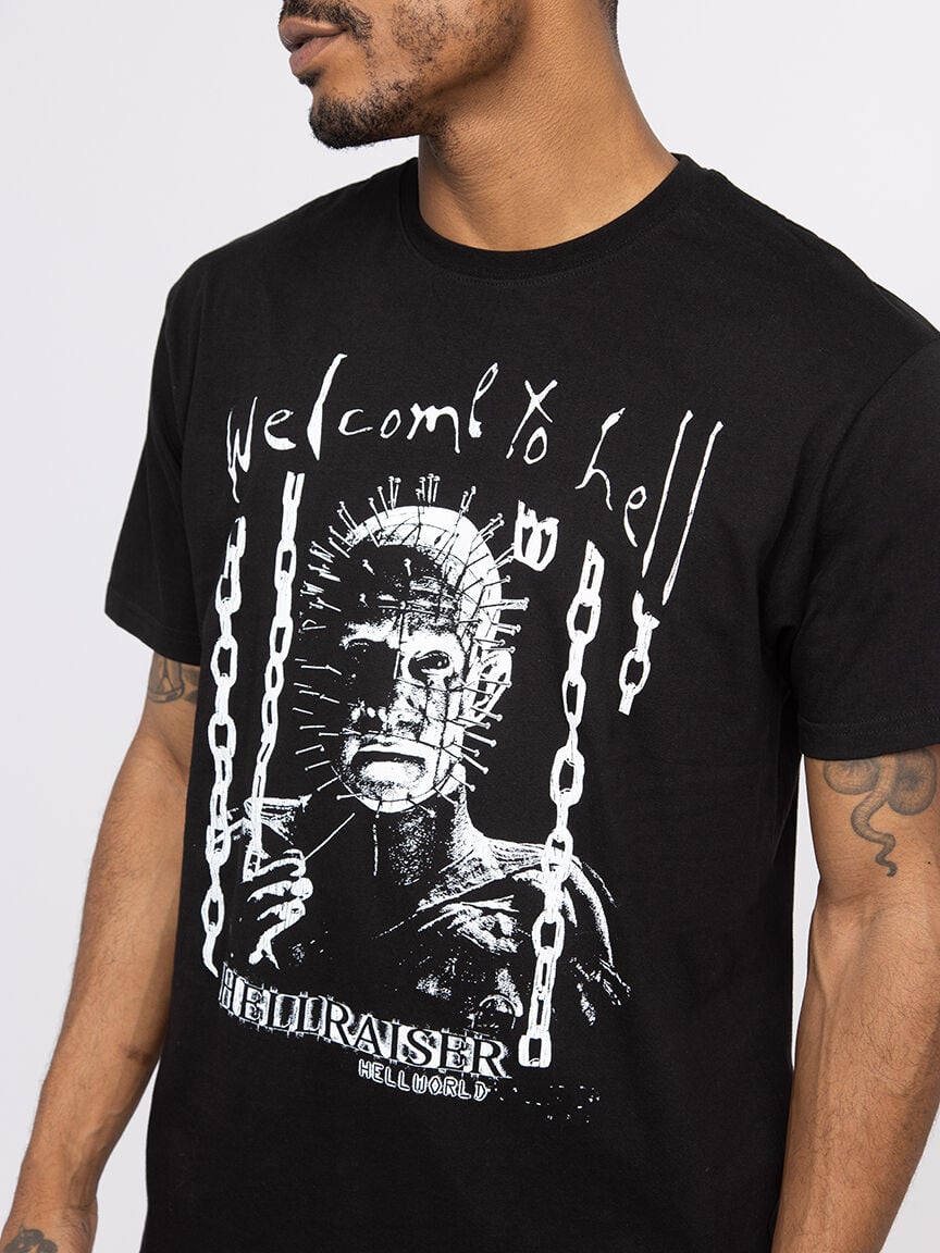 Men's Hellraiser Welcome to Hell Tee Warehouse One