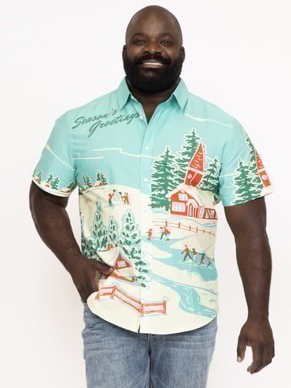 Men's Season's Greetings Shirt Men's Season's Greetings Shirt
