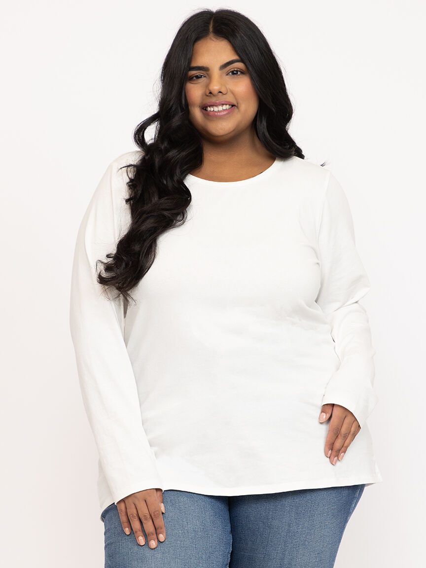 Women's Crew Neck Long Sleeve Tee