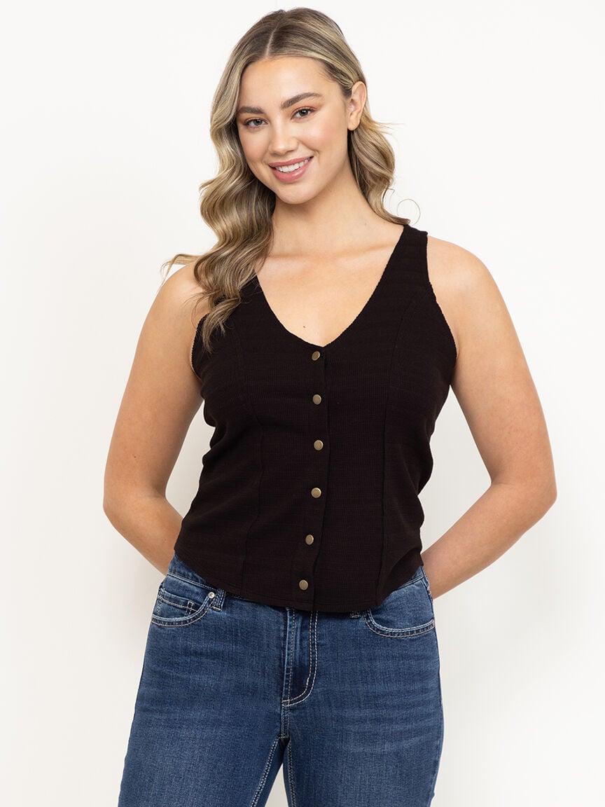 Women's Snap Front Vest