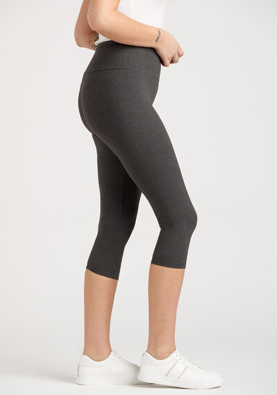 Women's High Waist Capri Legging Women's High Waist Capri Legging Image 3