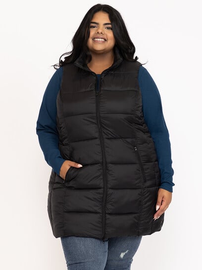 Women's Long Puffer Vest Women's Long Puffer Vest