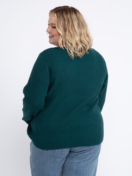 Women's Square Neck Sweater Image 3