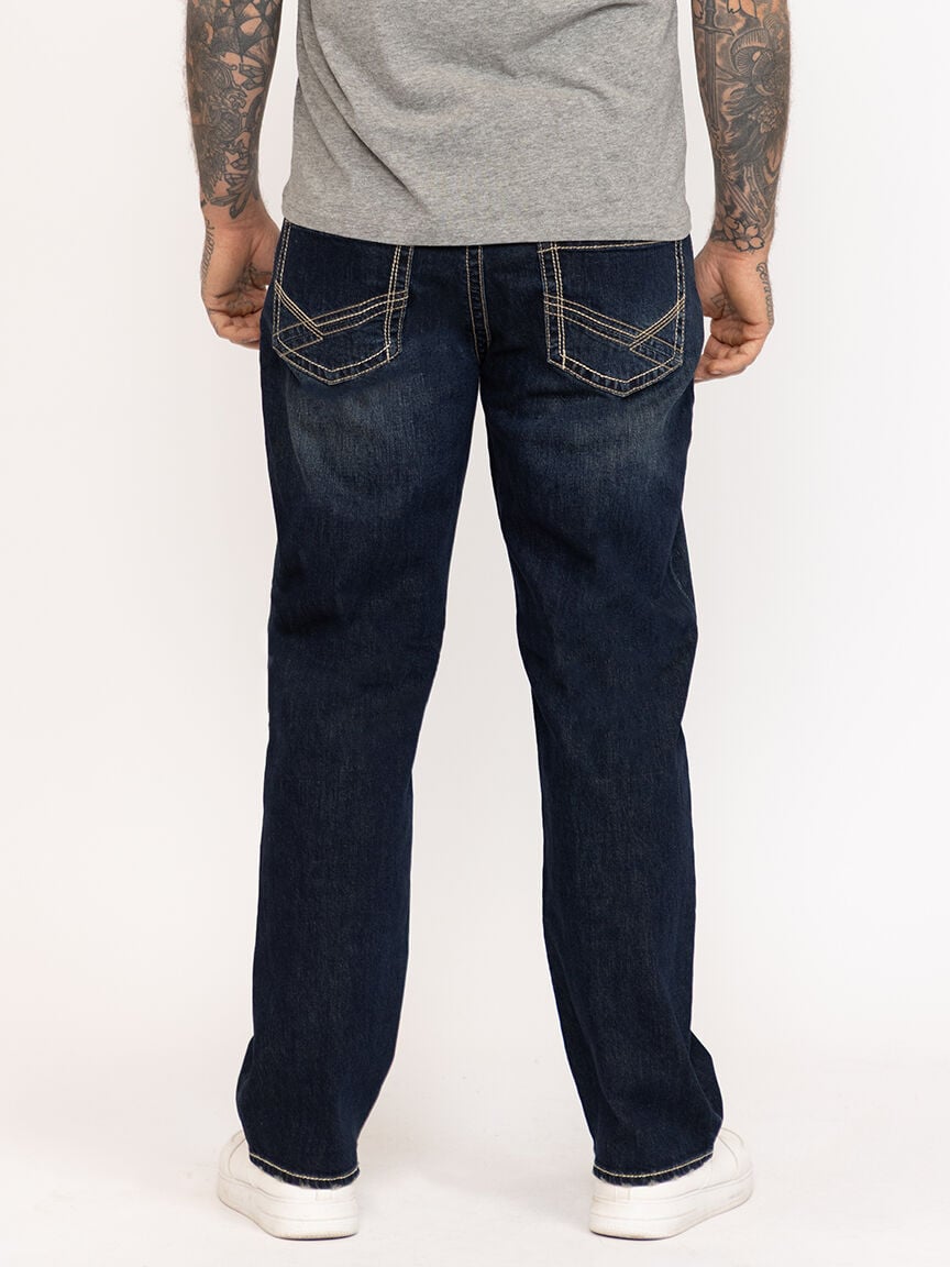 Men's Relaxed Straight Jeans