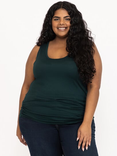 Women's Side Ruched Tank Women's Side Ruched Tank