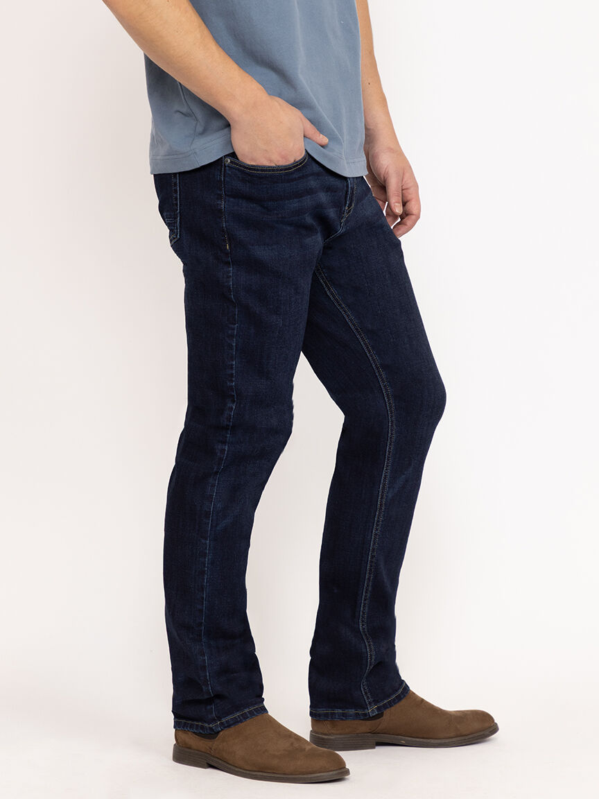 Men's Indigo Relaxed Slim Jeans