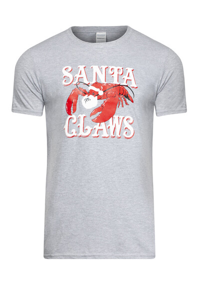 Men's Santa Claws Tee Image 3