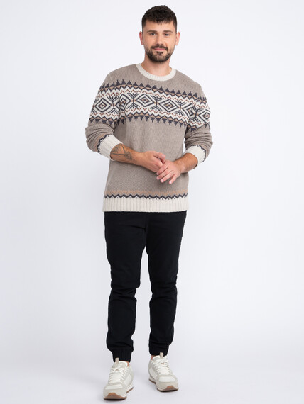 Men's Nordic Sweater Image 3