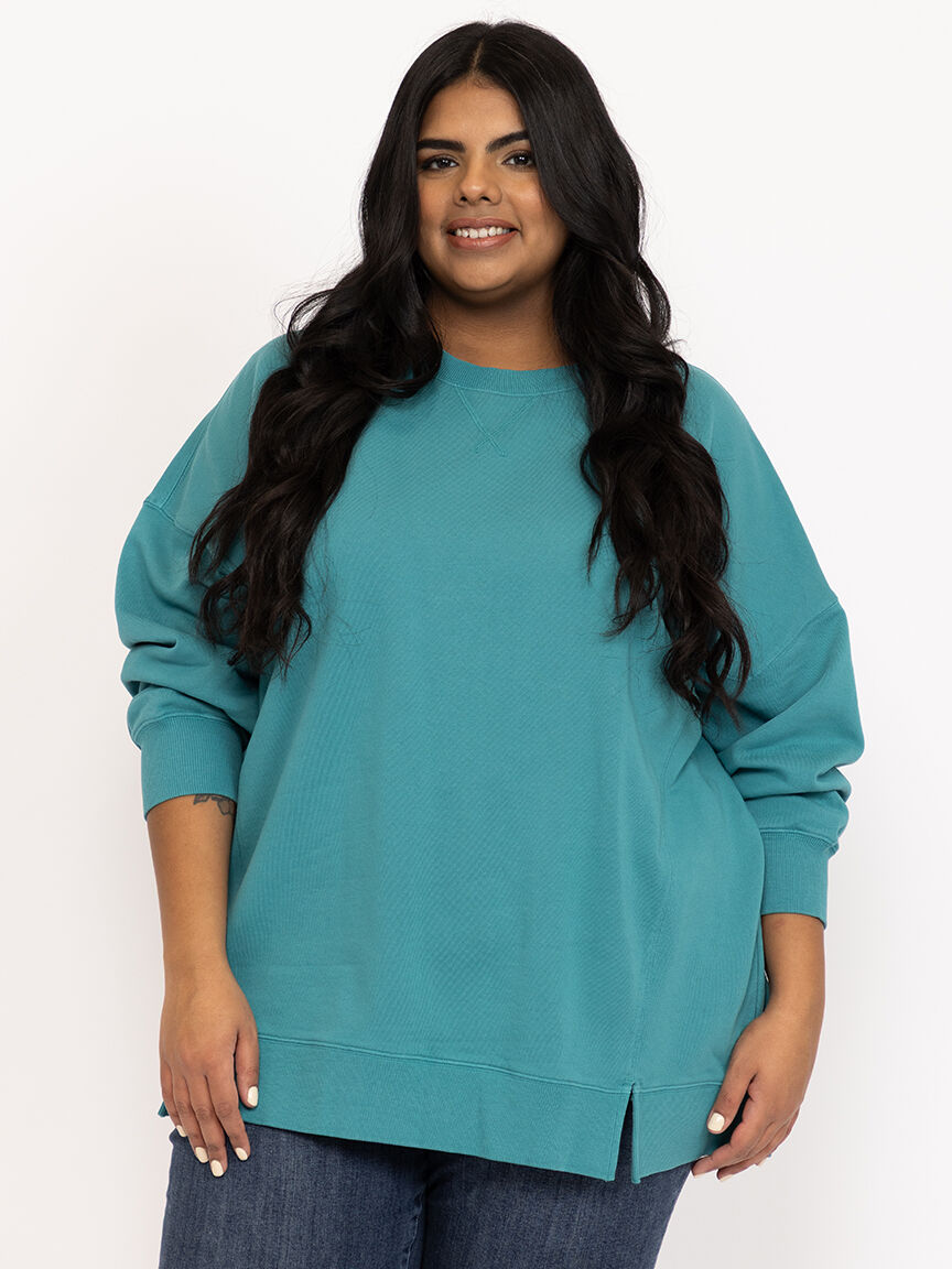 Women's Washed Sweatshirt