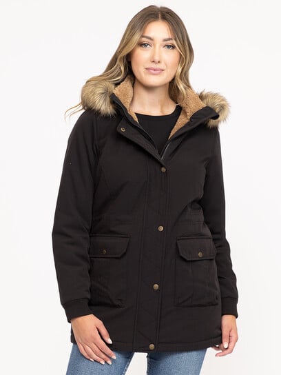 Women's Anorak with Sherpa Lining Women's Anorak with Sherpa Lining
