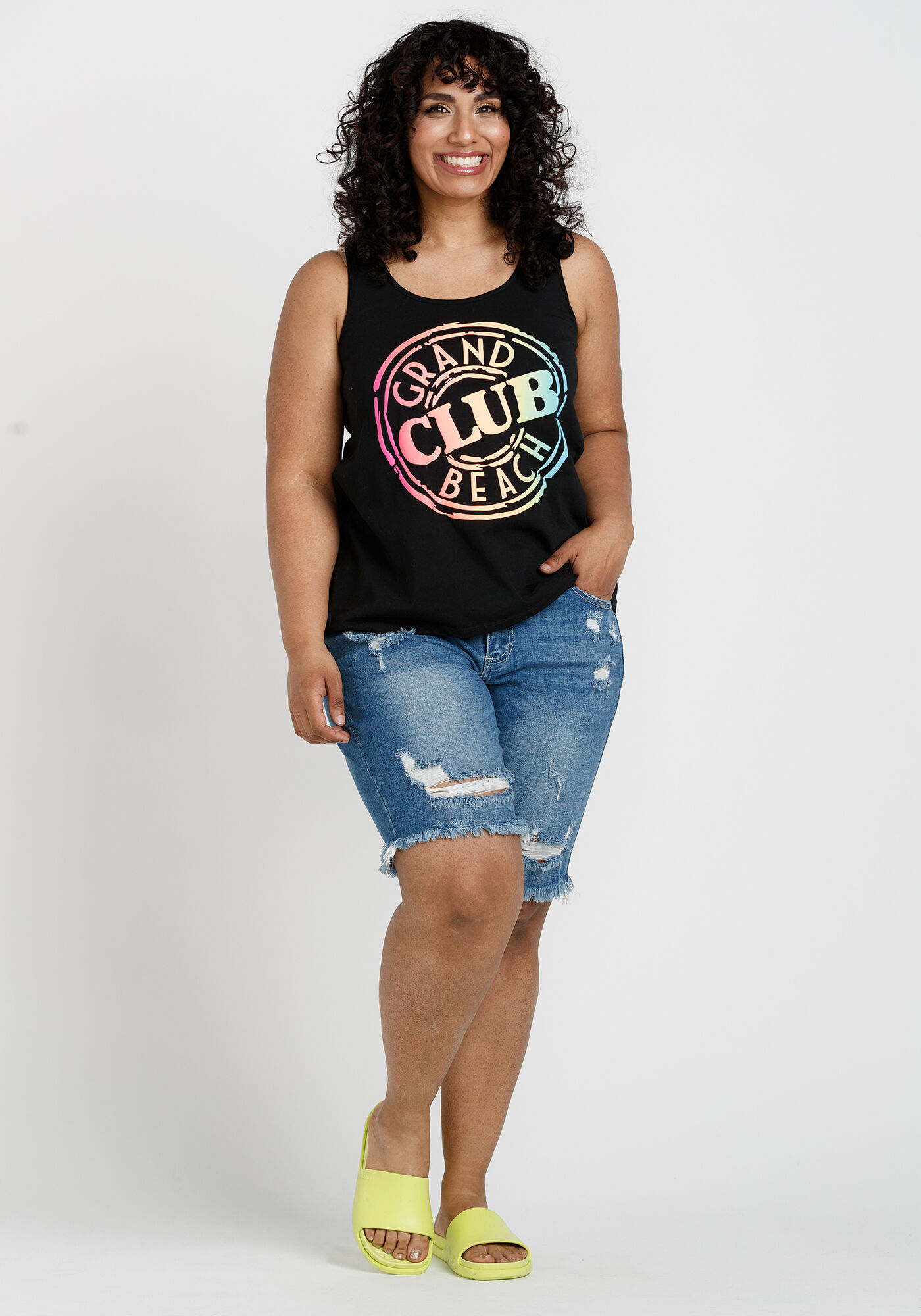 【新品・タグ付き】【L】SAPEur Basket Tank Top Women's Keyhole Tank Warehouse One