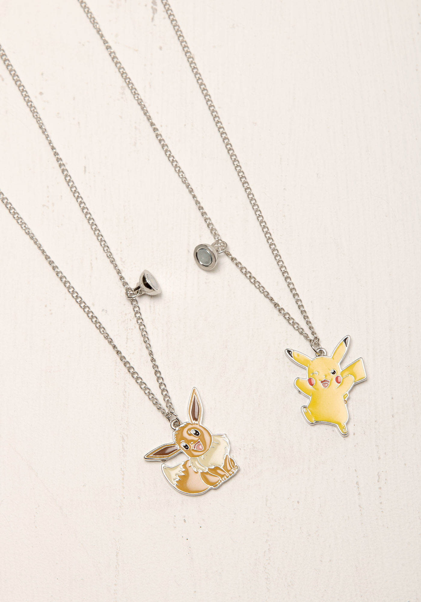 Pikachu & Eevee BFF Necklace Set Warehouse One