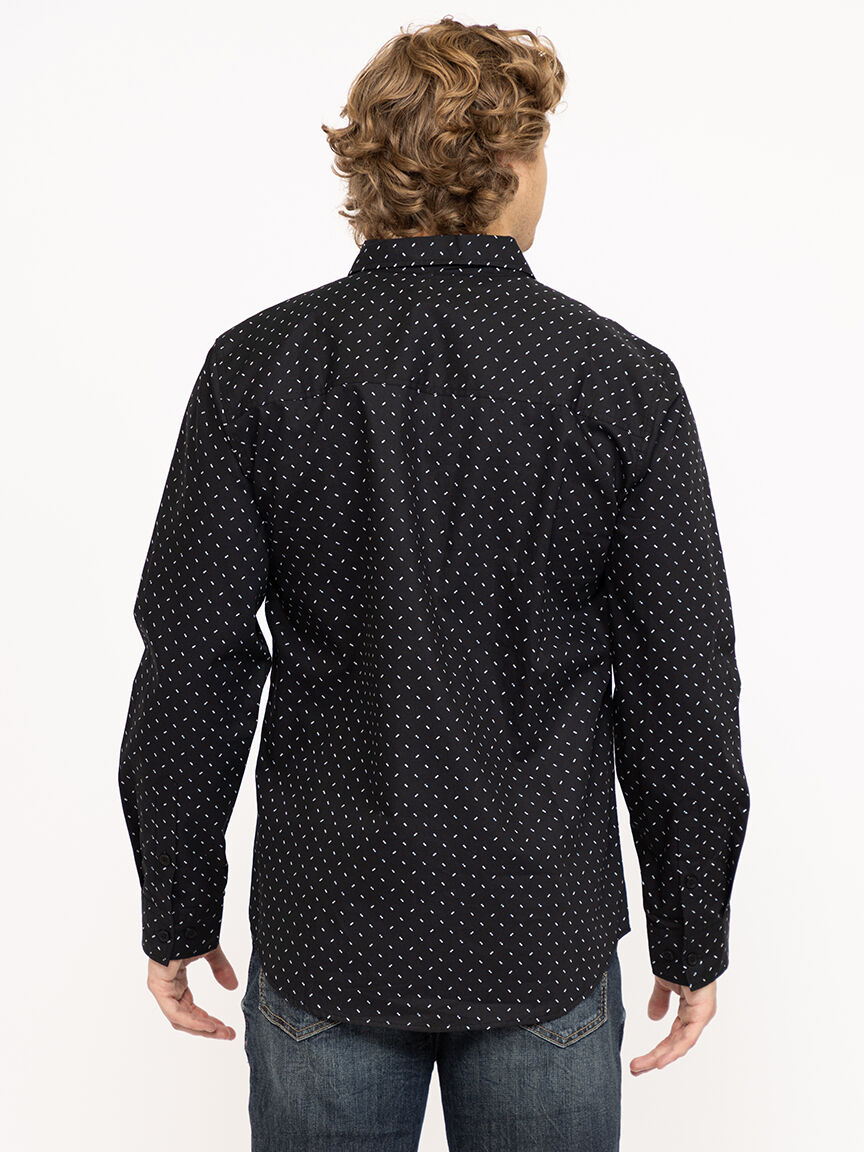 Men's Dot Print Shirt