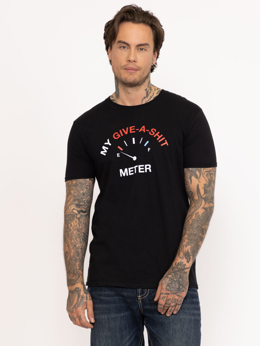 Men's Give-A-Shit Meter Tee
