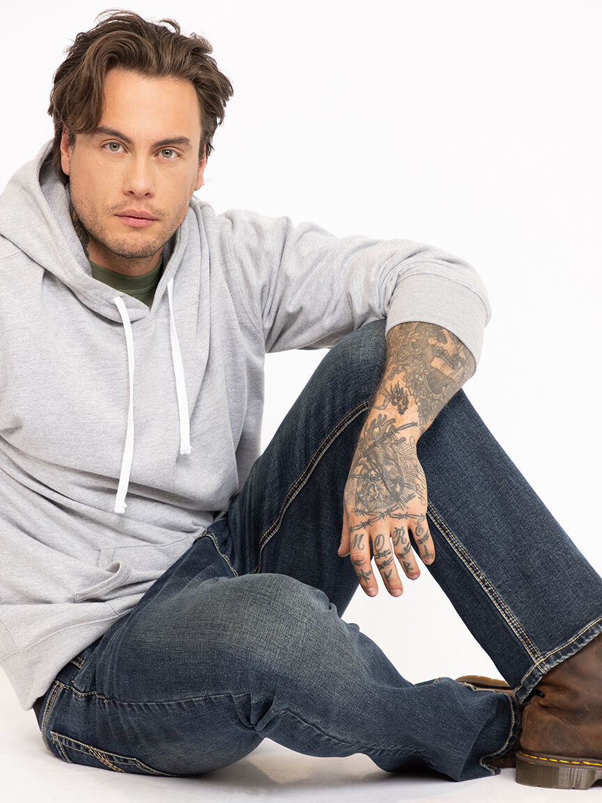 Men's Dark Wash Classic Boot Jeans