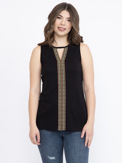 Women's Geo Keyhole Tank Women's Geo Keyhole Tank