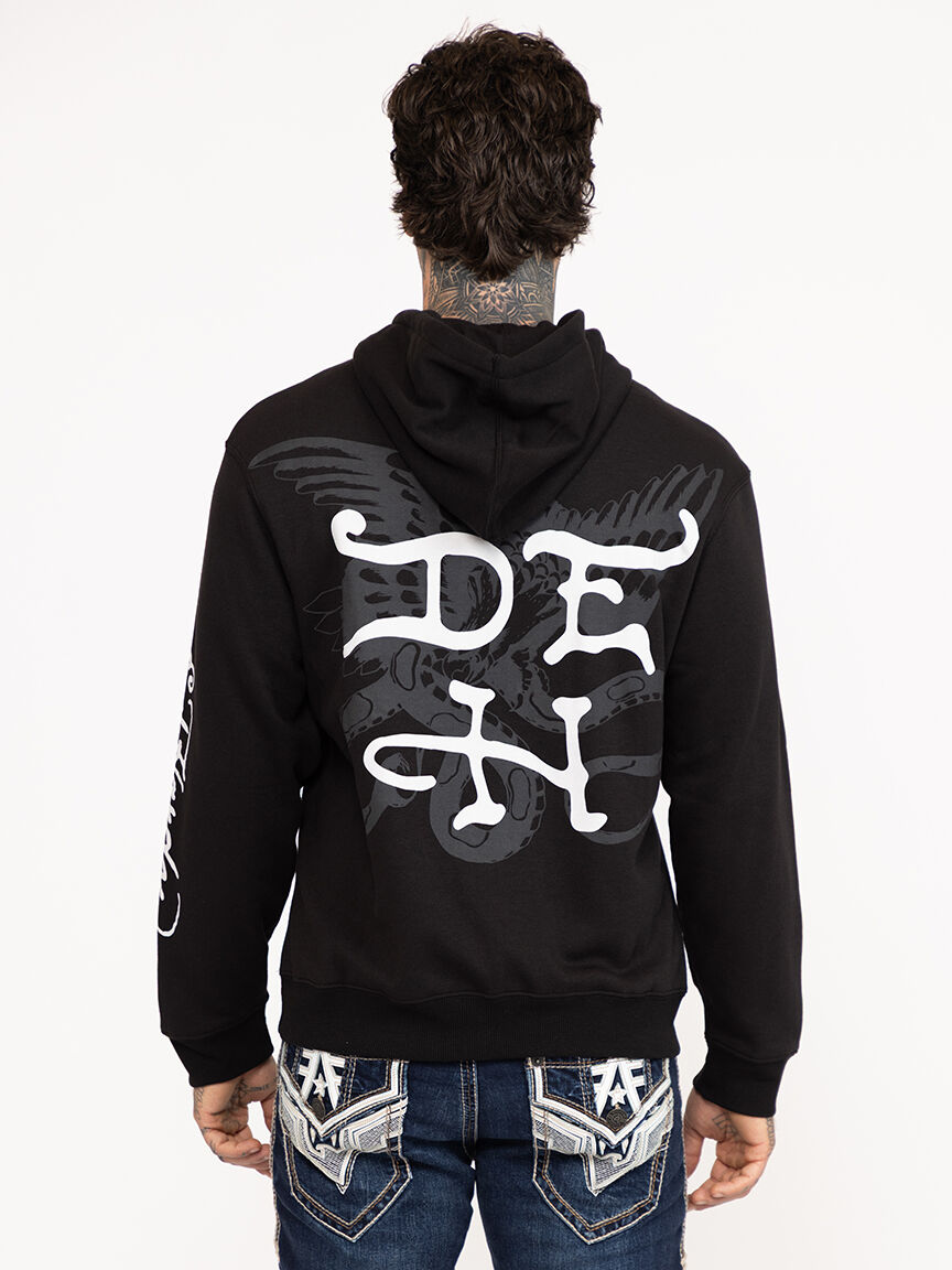 Men's Glory Skull Hoodie