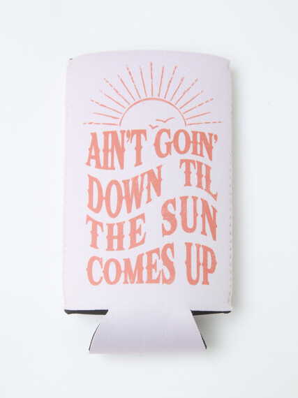 Ain't Goin' Down Slim Can Koozie Ain't Goin' Down Slim Can Koozie Image 2