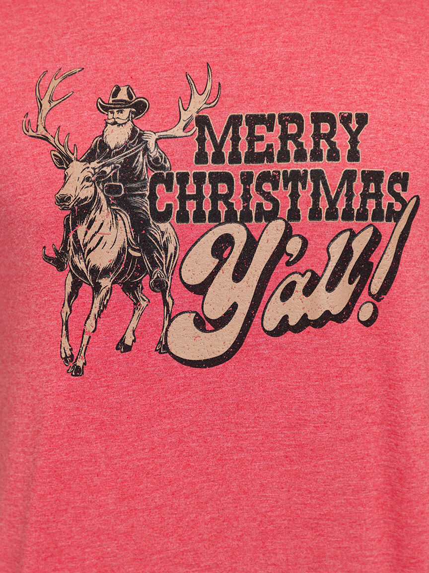 Men's Merry Christmas Y'all Tee