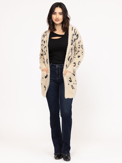 Women's Leopard Cardigan Women's Leopard Cardigan