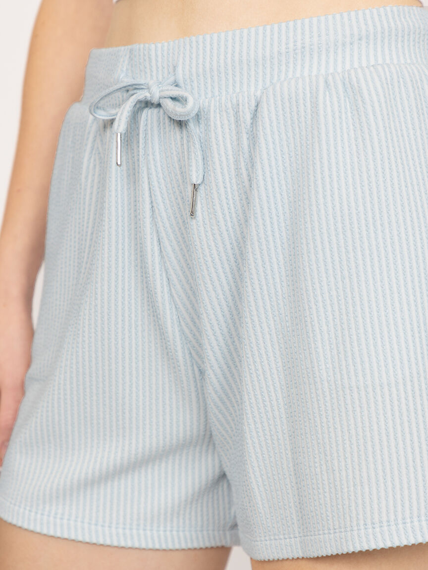 Women's Wavy Rib Pull On Short