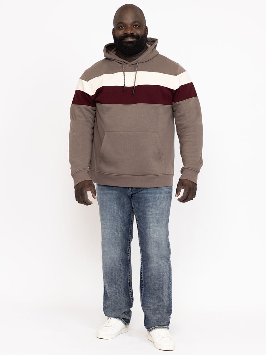 Men's Colourblock Hoodie