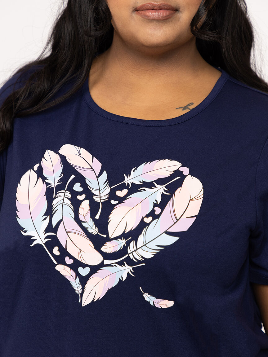 Women's Feather Sleep Tee