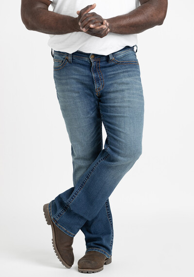 Men's Comfort Denim Classic Boot Jeans Image 2